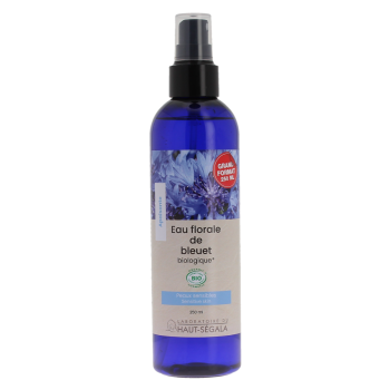 Eau Florale de bleuet bio Laboratoire Haut-Ségala - spray de 250ml