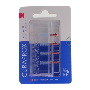 Recharge brossettes interdentaires taille 405 perio refill Curaprox - boite de 4 recharges