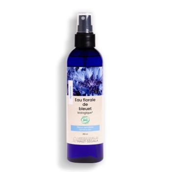Eau florale de bleuet bio Haut-Ségala - spray de 100ml