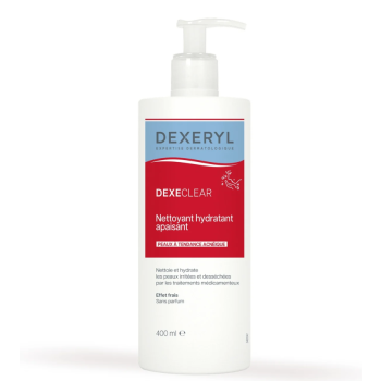 Dexeryl Dexeclear nettoyant hydratant apaisant - flacon-pompe de 400ml