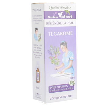 Tégarome régénérateur de peau bio Dr Valnet - flacon de 50ml
