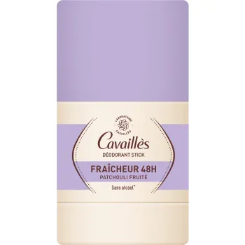 Déodorant fraîcheur 48h patchouli fruité Rogé Cavaillès - stick de 50ml