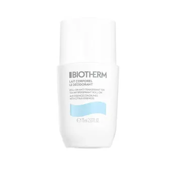 Déodorant lait corporel anti-transpirant 72h Biotherm - roll-on de 75ml