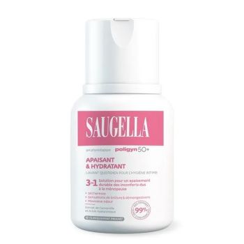 Poligyn50+ lavant quotidien pour l'hygiène intime Saugellla - flacon de 100ml