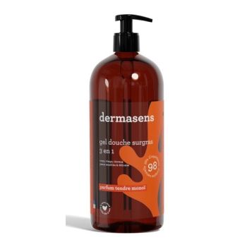 Dermasens gel douche surgras 3en1 parfum tendre monoï Marque Verte