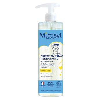 Crème hydratante nourrissante visage et corps Mitosyl - flacon de 500ml