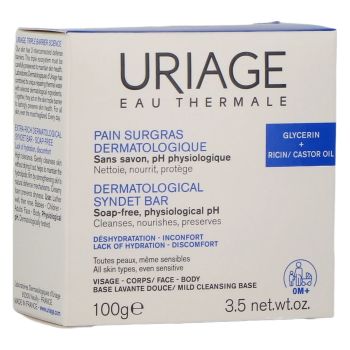 Pain Surgras dermatologique Uriage - pain de 100g