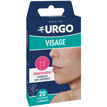 Pansements spécial visage Urgo - boîte de 20 pansements