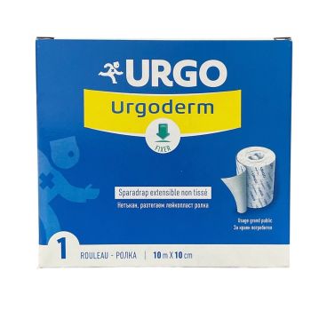 Urgoderm sparadrap non tissé extensible Urgo - rouleau de 10mx10cm