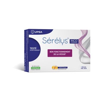 Sérélys inco control bon fonctionnement de la vessie Upsa - boite de 30 gélules
