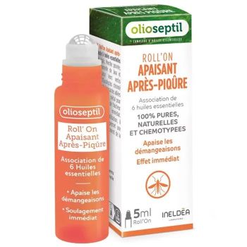 Olioseptil roll&rsquo;on apaisant apr&egrave;s-piq&ucirc;re Ineldea - 5ml