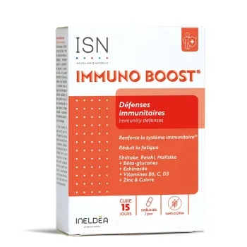 Immuno Boost défenses immunitaires ISN - boite de 30 gélules