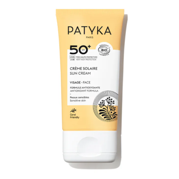 Crème solaire SPF50+ visage Patyka - tube de 40ml