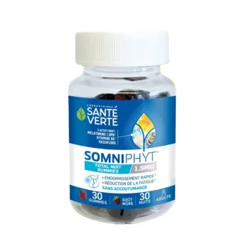 Somniphyt total nuit Santé Verte - pot de 30 gummies 