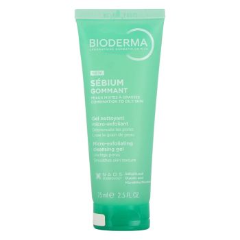 Sébium gel gommant exfoliant purifiant Bioderma - tube de 75 ml