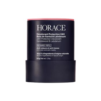 Recharge d&eacute;odorant protection 24h bois de santal et labdanum Horace - 50g