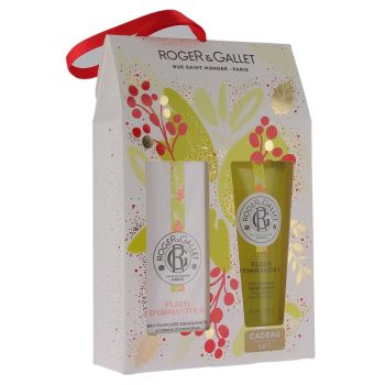 Coffret fleur d'osmanthus Roger & Gallet - coffret de 2 produits