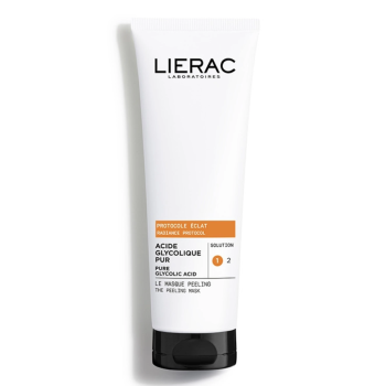 Protocole éclat acide glycolique pur le masque peeling Lierac - tube de 75ml