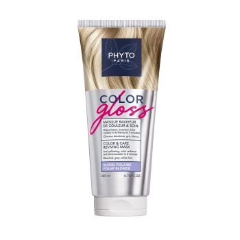 Color Gloss masque raviveur de couleur & soin blond polaire Phyto Paris - 200ml