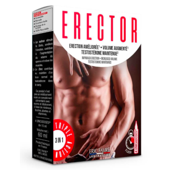 Erector Triple action Eric favre - boîte de 4 monodoses