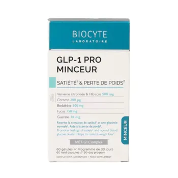 GLP-1 pro minceur Biocyte - boite de 60 gélules