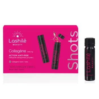 Collagène anti-âge Lashilé Beauty - boîte de 14 shots