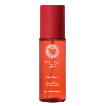 Brume all over corps & cheveux à rose mystik Musc Intime - spray de 100ml