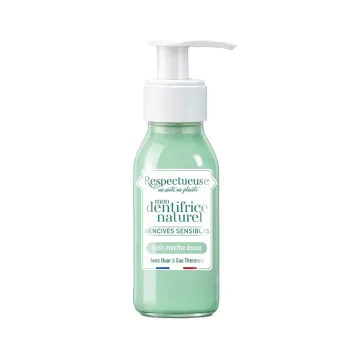 Mon dentifrice naturel gencives sensibles Respectueuse - flacon-pompe de 80ml