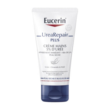 UreaRepair PLUS Crème mains réparatrice Eucerin - tube de 75 ml