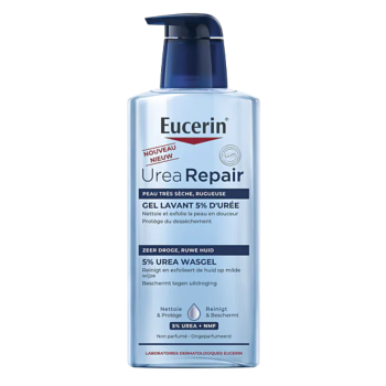 Urea Repair gel lavant 5% d'urée Eucerin - flacon-pompe de 400ml