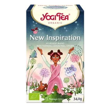 New inspiration bio Yogi Tea - boite de 17 sachets