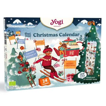 Calendrier de l'avent 2026 Yogi Tea - 24 sachets de th&eacute;