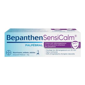BepanthenSensiCalm Palp&eacute;bral ecz&eacute;ma atopique des paupi&egrave;res - tube de 15g
