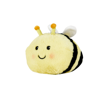 Cozy peluche bouillotte Warmies Abeille Juniors Soframar - 1 bouillotte de 20 cm