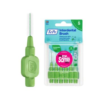Brossettes interdentaires originales vert taille 5 (0.8mm) TePe