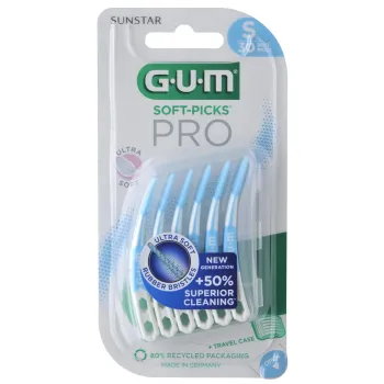 Soft-Picks Pro Brossettes interdentaires taille S GUM - boîte de 30 brossettes