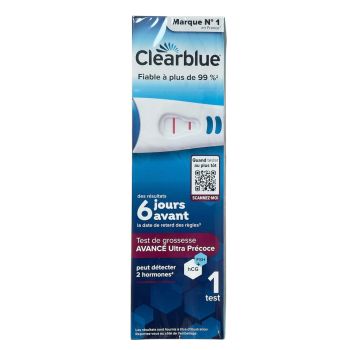 Test de grossesse détection précoce Clearblue