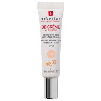 BB Crème au Ginseng teinte clair Erborian - tube de 15 ml