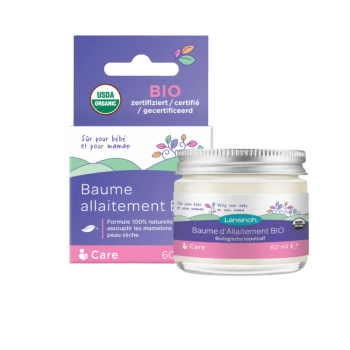 Baume d'allaitement bio Lansinoh - pot de 60ml