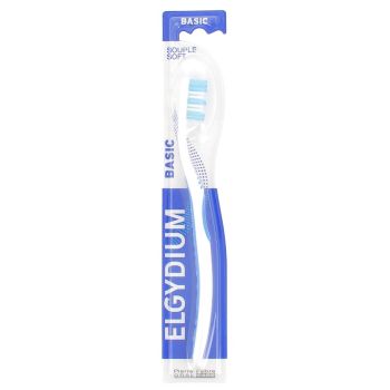 Brosse à dents souple Basic Elgydium - 1 brosse à dents