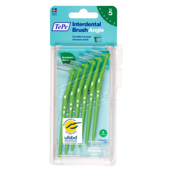 Brossettes interdentaires angle taille 5 (0,8mm) TePe - 6 brossettes