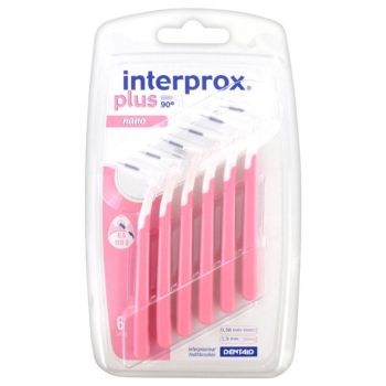 Brossettes interdentaires nano interprox plus rose Crinex - 6 brossettes
