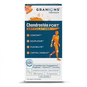 Chondrostéo Fort Articulations Laboratoire Granions - boîte de 160 comprimés