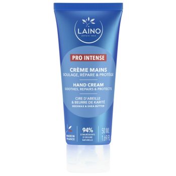 Cr&egrave;me mains s&egrave;ches &agrave; ab&icirc;m&eacute;es Pro Intense Laino