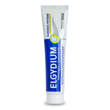 Dentifrice blancheur fraîcheur citron Elgydium - tube de 75 ml