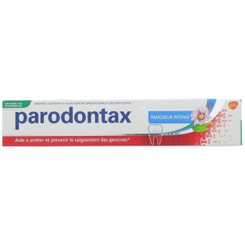 Dentifrice fraîcheur intense Parodontax - tube de 75 ml