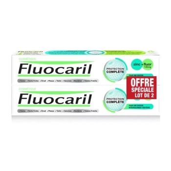 Dentifrice protection complète zinc+fluor Fluocaril