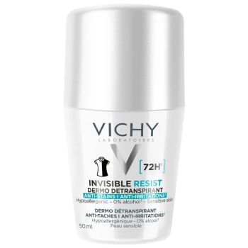 Déodorant invisible résist détranspirant anti-irritations 72h Vichy