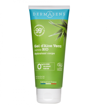 Dermasens Gel d'aloe vera bio Marque Verte - tube de 200ml