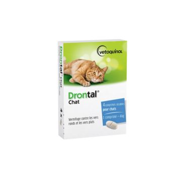 Drontal Chat vermifuge Vetoquinol